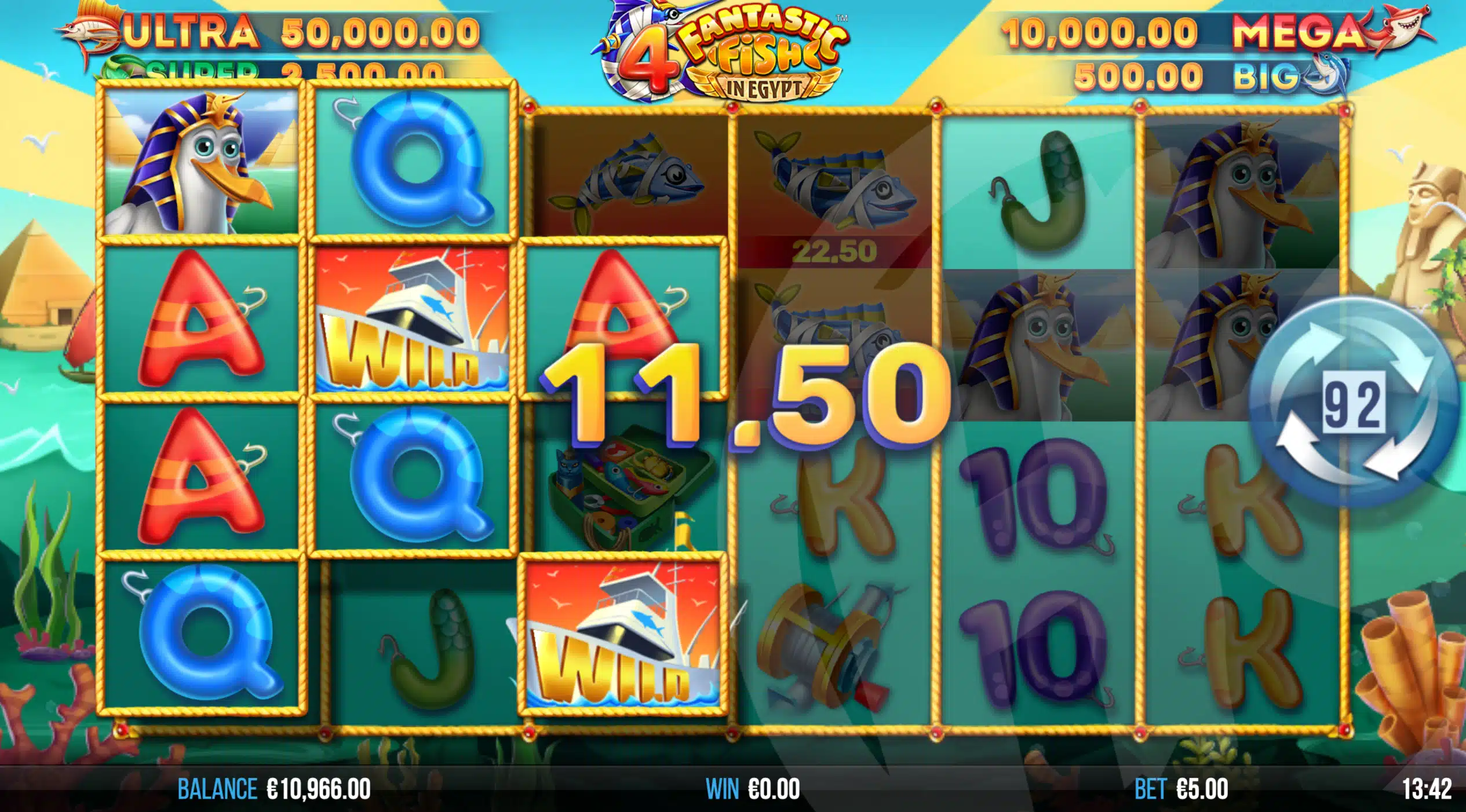 4 Fantastic Fish in Egypt Slot Review pic 2